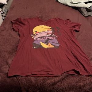 tee republic pokemon t shirt in maroon.